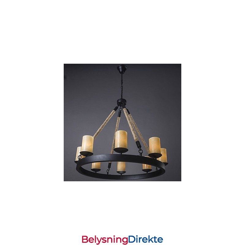 Pendel Industriell Klassisk Rustikk Hytte Vintage Retro Landlig Stue Spisestue Butikk Rustfritt Stål