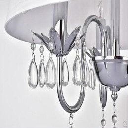 Rustikk Hyttemaling For Designere, Metall Innendørsbutikker, Lysekrone Med 2 Lyspærer