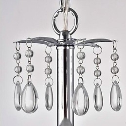 Rustikk Hyttemaling For Designere, Metall Innendørsbutikker, Lysekrone Med 2 Lyspærer