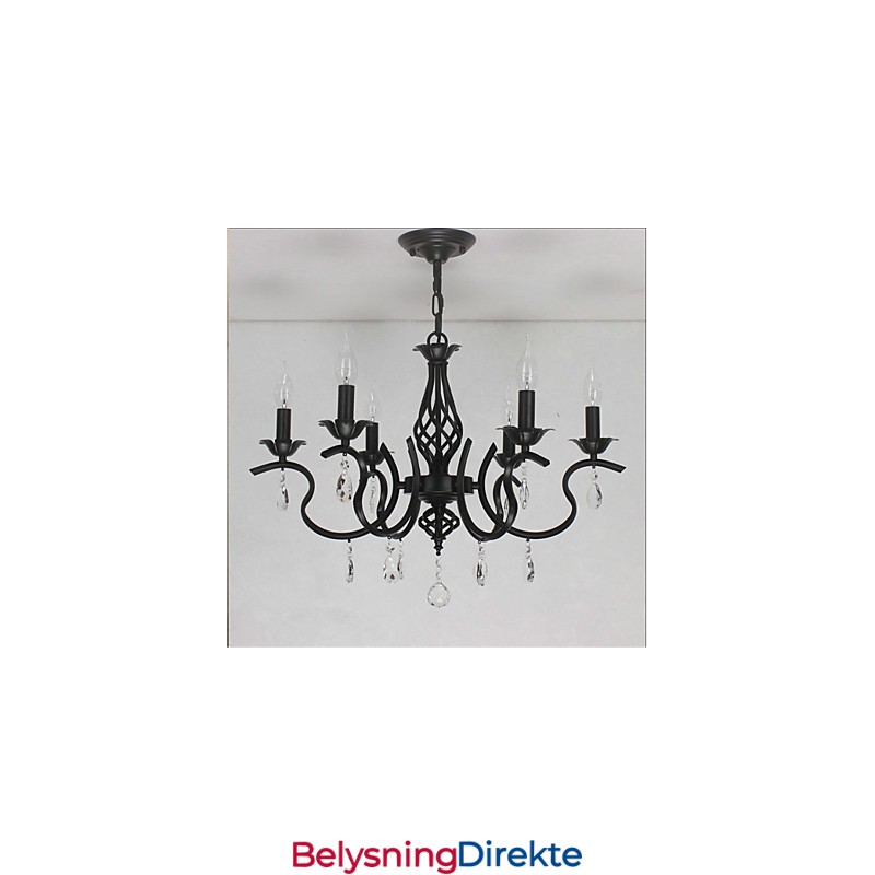 Krystalllysekrone I Europeisk Stil Spiselys Enkle Kreative Stearinlys Lamper Og Lanterner Nyhetsbelysning