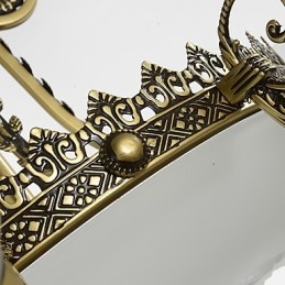 Tradisjonell Klassisk Malerifunksjon For Mini-Lysekrone I Metall