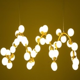 Personlige Kunstlysekronelamper