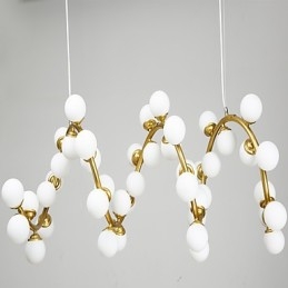 Personlige Kunstlysekronelamper