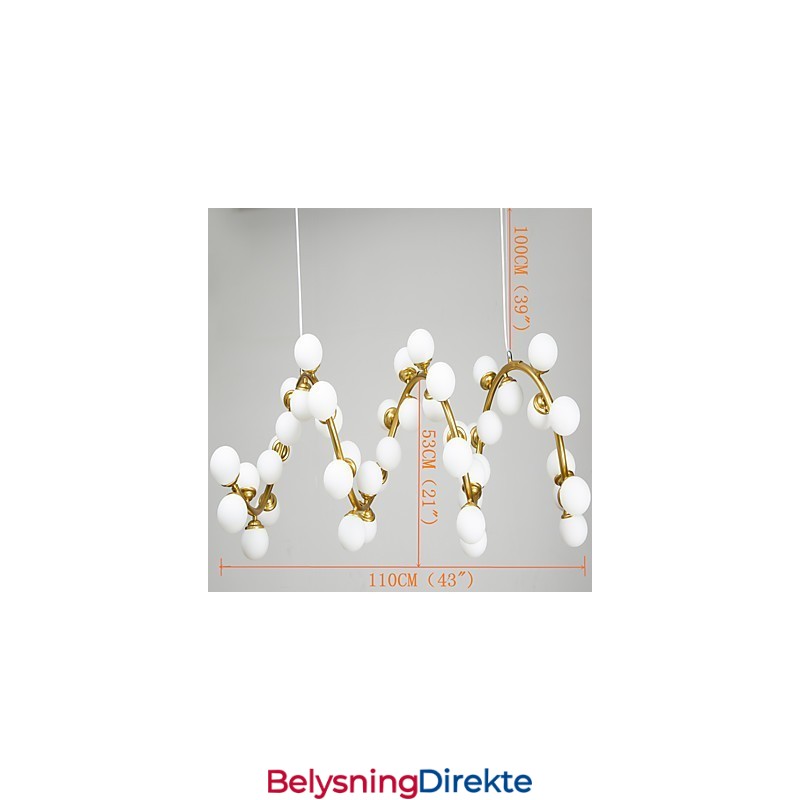 Personlige Kunstlysekronelamper