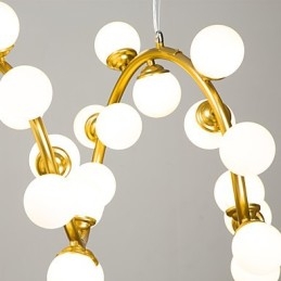 Personlige Kunstlysekronelamper