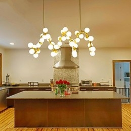 Personlige Kunstlysekronelamper