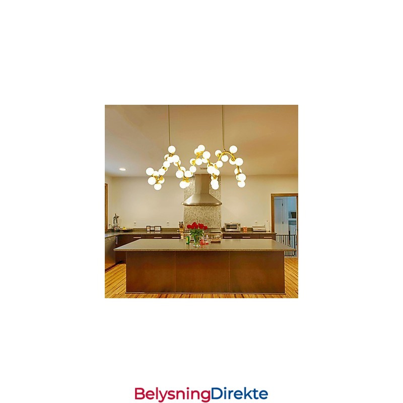 Personlige Kunstlysekronelamper