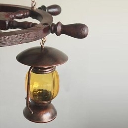 Retro Maleri Tre Bambus Lysekrone