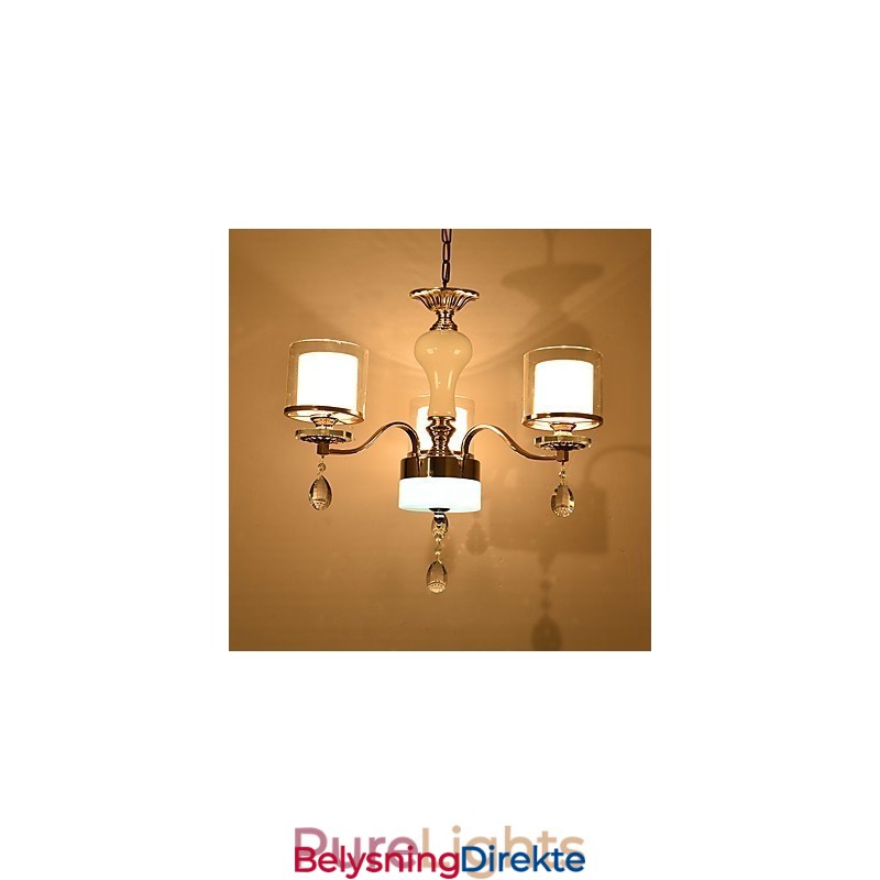 Moderne, Samtidskunstnerisk Galvanisert Funksjon For Krystallmetalllysekrone