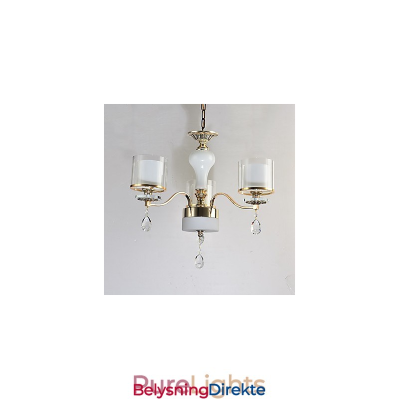 Moderne, Samtidskunstnerisk Galvanisert Funksjon For Krystallmetalllysekrone