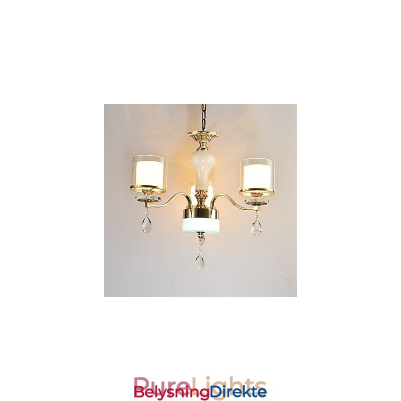 Moderne, Samtidskunstnerisk Galvanisert Funksjon For Krystallmetalllysekrone