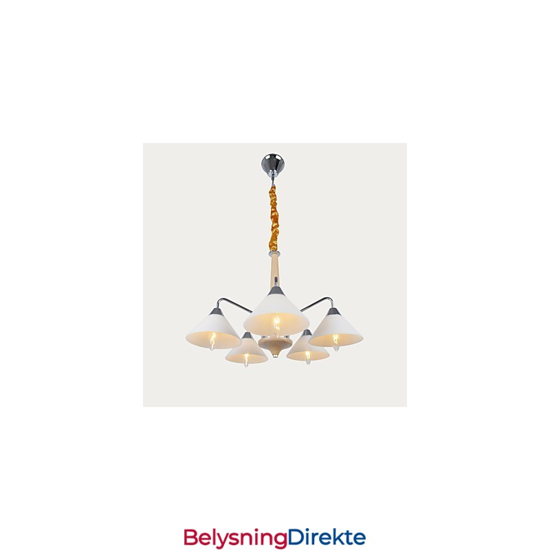 5-Lys Moderne Samtidslysekrone For