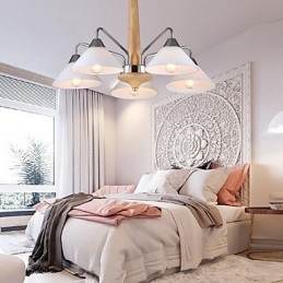 5-Lys Moderne Samtidslysekrone For