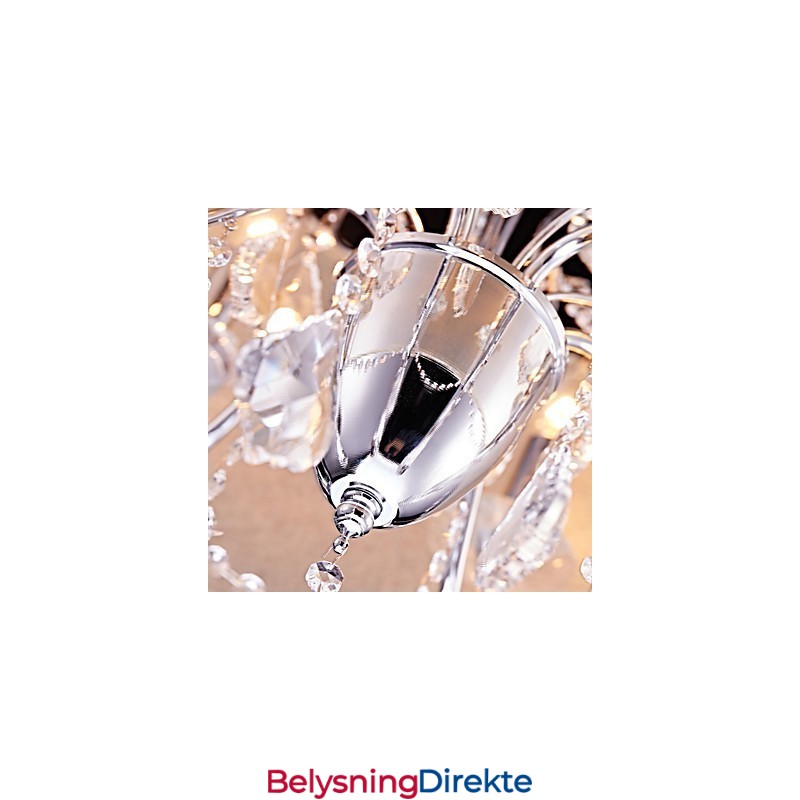 Moderne Samtids Tradisjonell Klassisk Land Krom Funksjon For Krystall Mini Stil Designers Metall Lysekrone