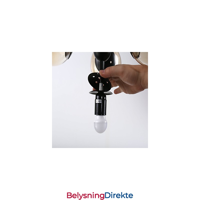 Tradisjonell Klassisk Retro-Malerifunksjon For Mini-Lysekrone I Metall