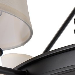 8 Lys Innfelt Lysekrone Én Lys To Stil Moderne Samtidskunst Tradisjonell Klassisk Rustikk Maling