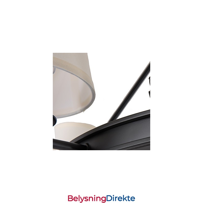 8 Lys Innfelt Lysekrone Én Lys To Stil Moderne Samtidskunst Tradisjonell Klassisk Rustikk Maling