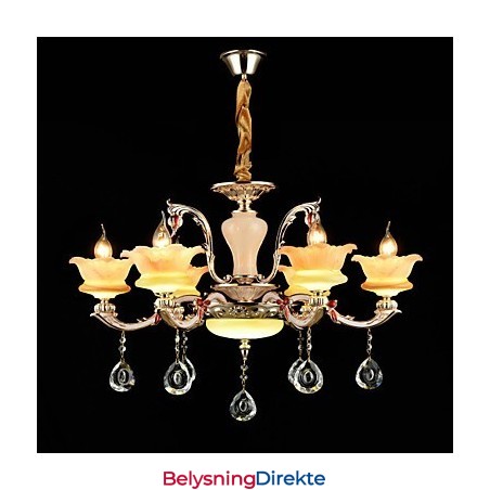 Moderne Samtids Tradisjonell Klassisk Sinklegering Funksjon For Krystall Mini Stil Metall Pendellampe