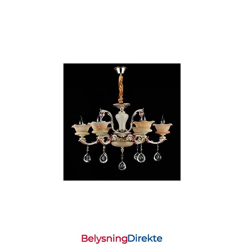 Moderne Samtids Tradisjonell Klassisk Sinklegering Funksjon For Krystall Mini Stil Metall Pendellampe