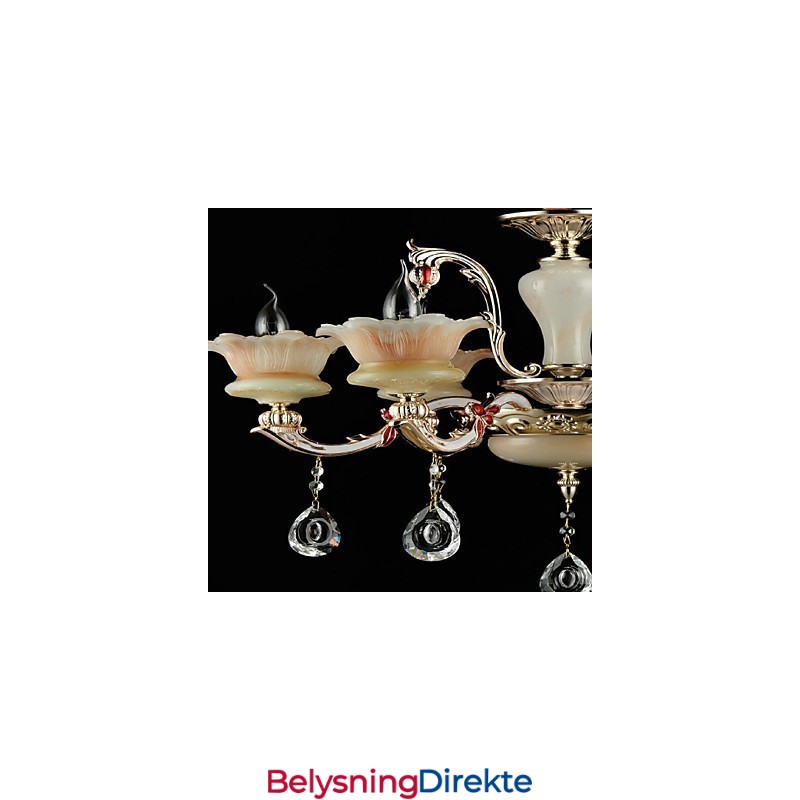 Moderne Samtids Tradisjonell Klassisk Sinklegering Funksjon For Krystall Mini Stil Metall Pendellampe