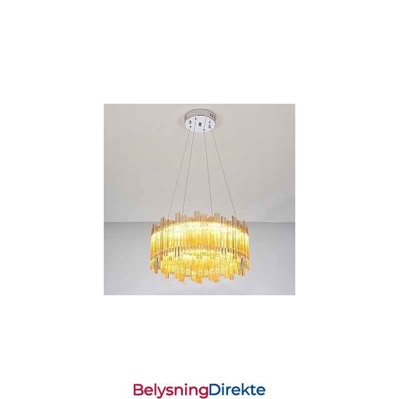 Tradisjonell Klassisk Malerifunksjon For Mini-Stil Tre-Bambus Anhengslampe