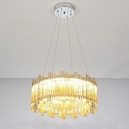 Tradisjonell Klassisk Malerifunksjon For Mini-Stil Tre-Bambus Anhengslampe