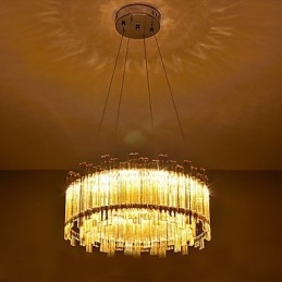 Tradisjonell Klassisk Malerifunksjon For Mini-Stil Tre-Bambus Anhengslampe