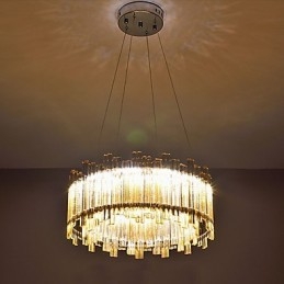 Tradisjonell Klassisk Malerifunksjon For Mini-Stil Tre-Bambus Anhengslampe