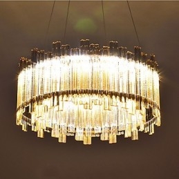 Tradisjonell Klassisk Malerifunksjon For Mini-Stil Tre-Bambus Anhengslampe