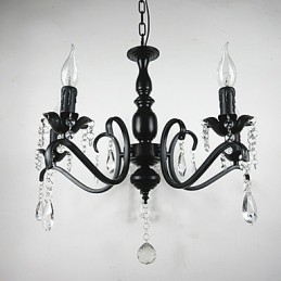 Nyhetsbelysning Europeisk Stil Smijernslampe Originalitet Individualitet Dekorasjon Stearinlyslampe Lysekrone