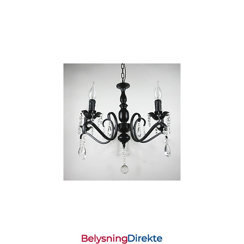 Nyhetsbelysning Europeisk Stil Smijernslampe Originalitet Individualitet Dekorasjon Stearinlyslampe Lysekrone