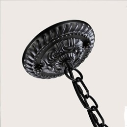 Nyhetsbelysning Europeisk Stil Smijernslampe Originalitet Individualitet Dekorasjon Stearinlyslampe Lysekrone