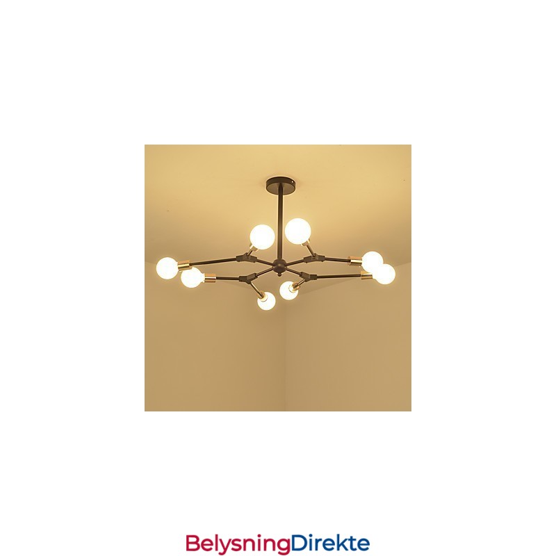 Tradisjonell, Klassisk Pendellampe I Tre, Bambus, I Ministil