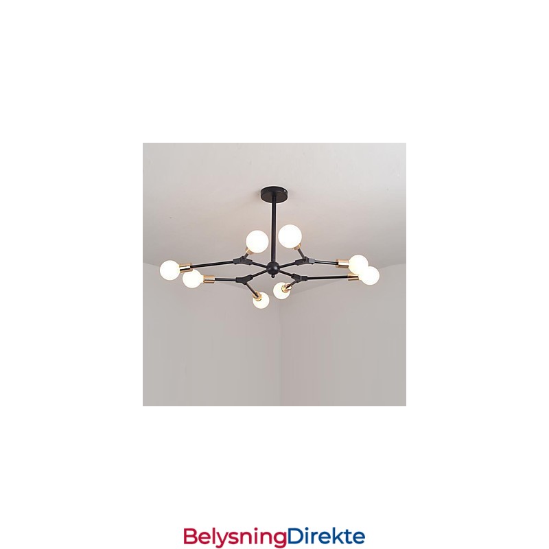 Tradisjonell, Klassisk Pendellampe I Tre, Bambus, I Ministil