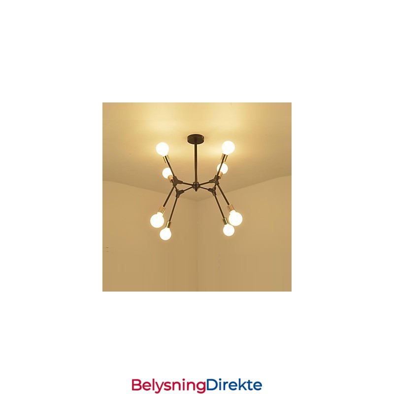 Tradisjonell, Klassisk Pendellampe I Tre, Bambus, I Ministil