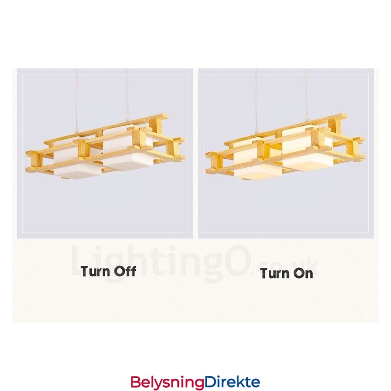 2-Lyss Tre Moderne Samtidskunstnerisk Nordisk Stil Pendellampe Med Glassskjerm