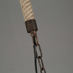 Lysekrone I Vintage-Metall