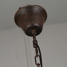 Lysekrone I Vintage-Metall