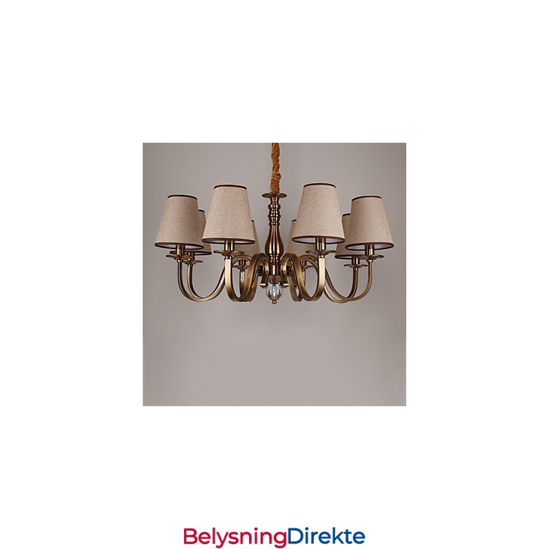 Lysekrone Moderne Samtids Metall