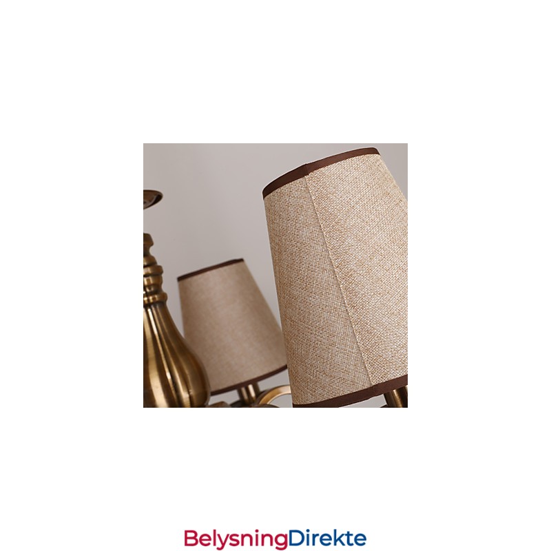 Lysekrone Moderne Samtids Metall