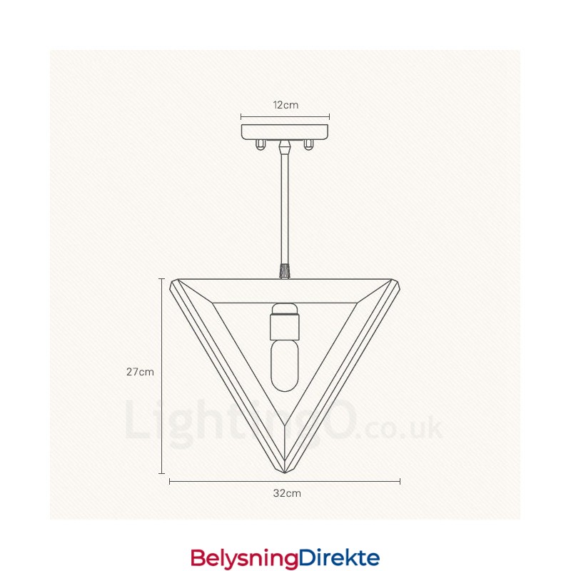 Moderne Og Moderne Pendellampe I Tre Med 1 Lys Og Treskjerm
