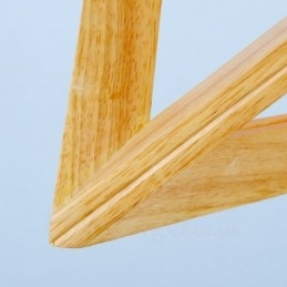 Moderne Og Moderne Pendellampe I Tre Med 1 Lys Og Treskjerm