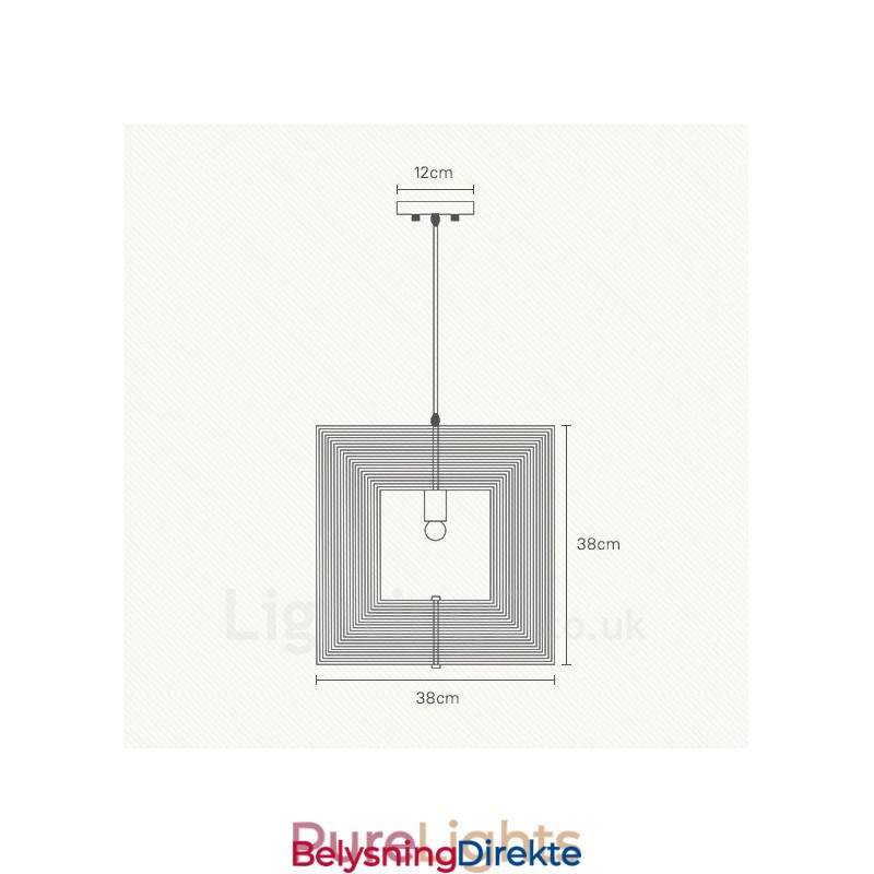 1 Lyskaster Moderne, Samtidskunstnerisk Nordisk Stil Pendellampe Med Treskjerm