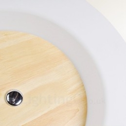 Moderne, Samtidskunstnerisk Nordisk Stil, Innfelt Taklampe Med Akrylskjerm