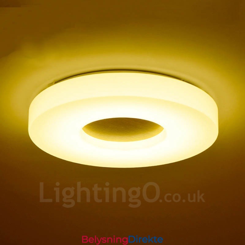 Moderne, Samtidskunstneriske Innfelte Taklamper Med Akrylskjerm