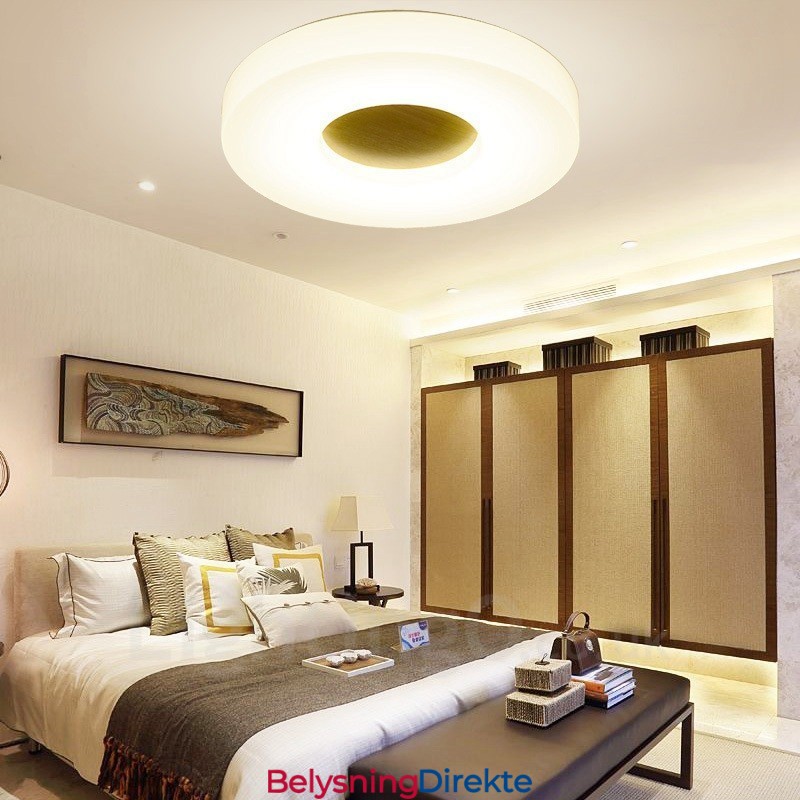 Moderne, Samtidskunstneriske Innfelte Taklamper Med Akrylskjerm