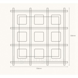 9 Lys Moderne, Samtidskunstnerisk Nordisk Stil Taklamper Med Glassskjerm