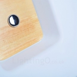 Moderne, Samtidskunstnerisk Nordisk Stil, Innfelt Taklampe Med Akrylskjerm