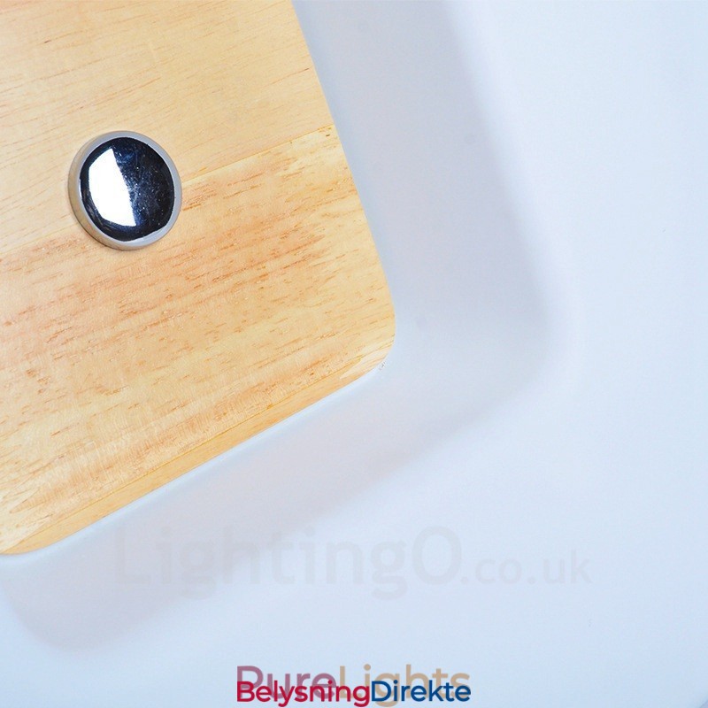 Moderne, Samtidskunstnerisk Nordisk Stil, Innfelt Taklampe Med Akrylskjerm