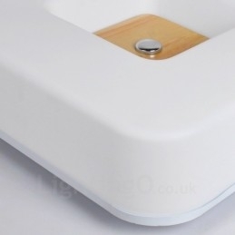 Moderne, Samtidskunstnerisk Nordisk Stil, Innfelt Taklampe Med Akrylskjerm